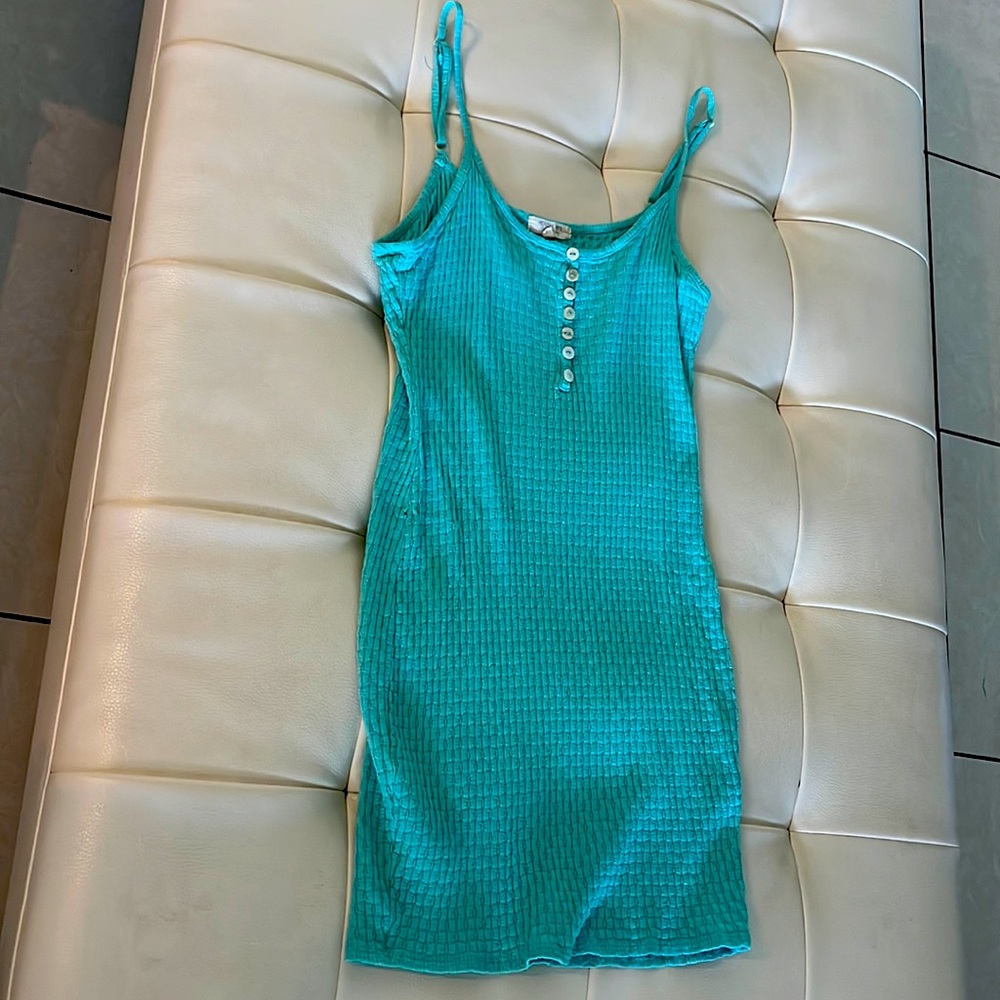 Blue dress